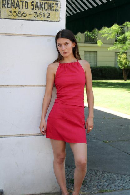 Blusa Azahar Cherry